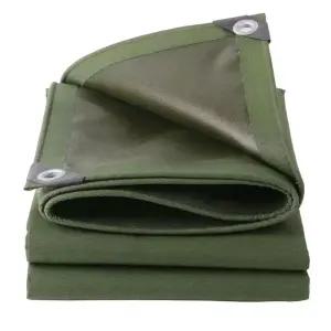 방수포 캔버스 갑빠 창고 천막 녹색 시트 화물차 양식장