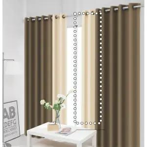 겨울철 난방비 절약 긴창 아일렛형 암막 커텐 안방커튼 숙면용 가림막 공간가리개