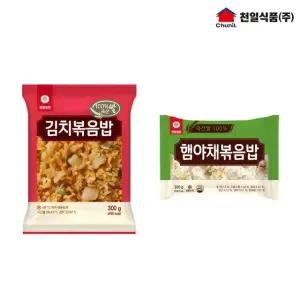 천일식품 볶음밥 300g x 10봉 (햄야채5봉+새우5봉)