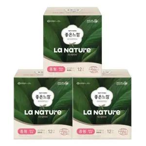 [라네이처] 좋은느낌 라네이처 울트라 슬림 날개 중형 12Px3팩