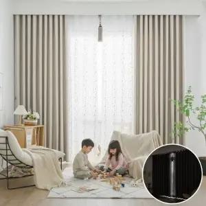 [지나송]피터 삼중직 암막커튼(340x230) 코디커튼(봉 설치부속)..[35782017]