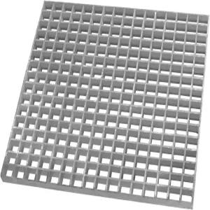 헤비 듀티 2 x2 유리섬유 성형 격자 패널 - 4400LBS 용량 산업용 FRP 사각 1.5 x1.5 바 그릴 세차장 데크