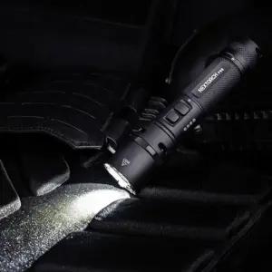 수색랜턴 전자휘슬 기능 1600루멘 충전식 텍티컬 랜턴P86