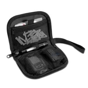 손잡이 스트랩이 있는 메드맥스 여행 케이스(업그레이드 버전) 휴대용 혈당 모니터 및 인슐린 보관 정리함