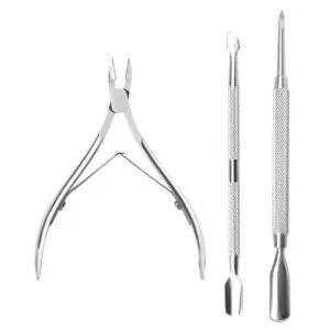 [에스에스_62]니퍼 푸셔 네일푸셔 손톱 제거 스텐 네일 3종