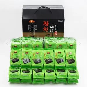 TC2 VB 광천김 녹차 재래김 도시락김 36P 선물상자포함