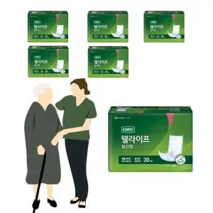 제품길이 20 180매 53cm 강력 X 속기저귀 일자형 흡수 실버 할머니 요양 용품 원 간병