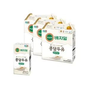 베지밀 콩담두유 설탕무첨가 190ml 48팩