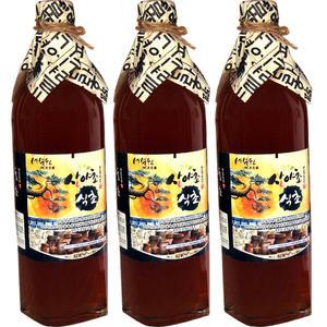 산야초식초 1000ml x 3병 / 100가지 산야초 발효식초 먹는 흑 흑초 현미 발사믹 추천 세설원