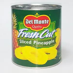 델몬트 파인애플 슬라이스 836g x6캔 / 과일캔 통조림 디저트 열대과일