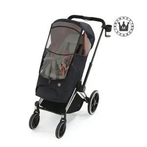 [맘네스트] 싸이벡스 프리암 전용 유모차 방풍 사계절커버-블루블랙