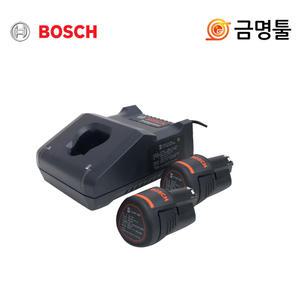 보쉬 스타터키트 밧데리10.8V-2.0AH(2)+충전기GAL12V-40(1) 배터리콤보세트