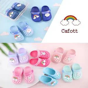 레인보우 EVA 아동 샌들 유아 아기 신발 키즈 슬리퍼