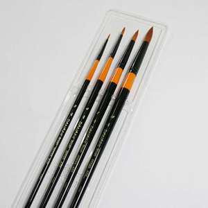 단아미 수채화붓 670번시리즈 4본세트