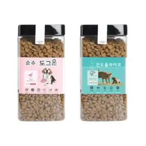 애견사료 도그온 500g 온밥 진도라이트 500g  어덜트