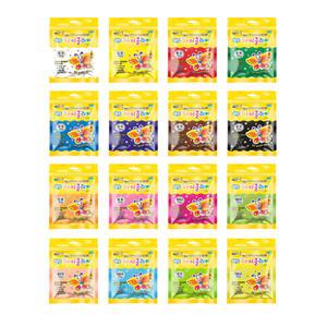 아모스 탱탱 아이클레이50g 16색 / 클레이만들기 야광점토 형광점토