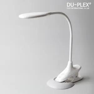 [듀플렉스] 시력보호 클립형 집게형 LED스탠드 독서등 DP-330LS