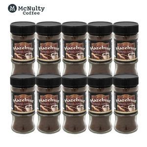 맥널티 헤이즐넛향 병커피 50gx10개 1박스 원두 커피 분쇄