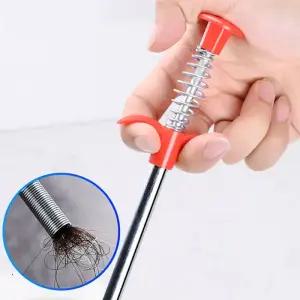배수구 뚫어 막힌곳 없애주는 만능집게 싱크대 욕조 하수구 배관 스프링 이물질제거