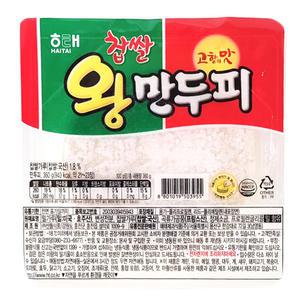 해태 찹쌀 왕만두피 360g(약21-23장)x6개/냉동 국산 찹쌀 만두 수제비 피자 간식 야식 안주 홈파티음