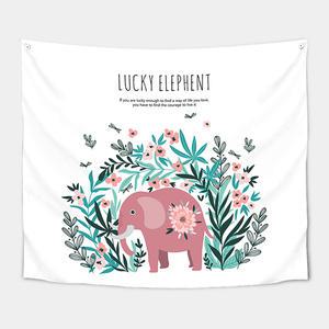 상상후 패브릭포스터, 행운의코끼리, 150x130, 1개