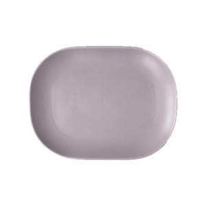 보울보울 레트로라인 오발플레이트, 23cm, 라벤더바이올렛, 1개