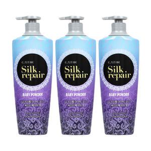 엘라스틴 실크리페어 베이비파우더 컨디셔너, 550ml, 3개