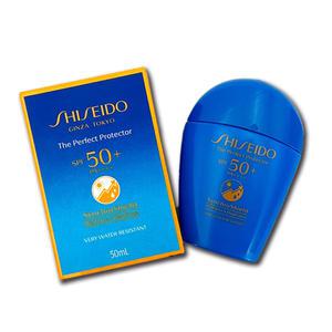 시세이도 선크림 퍼펙트 UV 프로텍터 파란자차 50ml(SPF50)