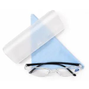 블루라이트차단 휴대용 무테 돋보기안경(케이스+닦이포함)