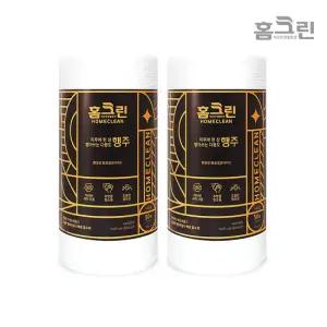 홈크린 여러번 빨아쓰는 일회용 행주 롤타입 50매x2개 총 100매