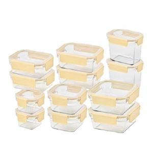 글라스락 퓨어 버터옐로우 12조 세트, 1개