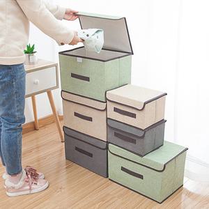 정리함 패브릭 수납박스 추천 부직포 잇템 접이식 옷정리박스