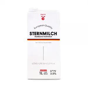 슈테른밀쉬 독일 프리미엄 멸균우유 3.5% 1L 1박스 12개