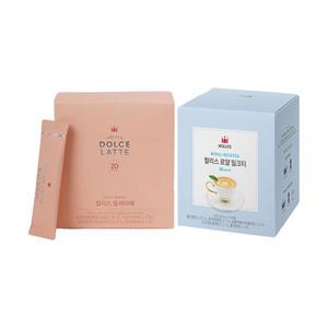 할리스 돌체라떼, 20T, 1개 + 로얄 밀크티, 20T, 1개