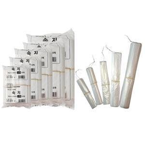 속지봉투 막지 위생 비닐봉투 투명비닐 38x50 1000매