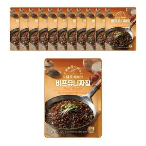 차오차이 비프유니짜장 180g, 12개