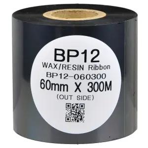 BWC BP12 60mmX300m 왁스레진리본 유포라벨 전용