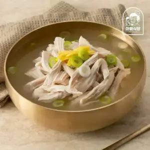 단독구매불가) 국내산 닭 순살고기 듬뿍 황기 닭곰탕 600g 1팩
