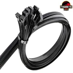 티라노타이 케이블타이 100-550mm 다양한 길이 품질보증 소형 중형 대형 케이블밴드 전선정리 배선정리 전오