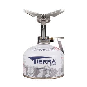 코야프 X 티에라 휴대용 캠핑 이소가스 미니 버너 초경량 백패킹 스토브