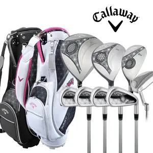 캘러웨이 솔레어 여성 풀세트 8개+골프백포함(추가금X) 2019년/일본병행.AS가능