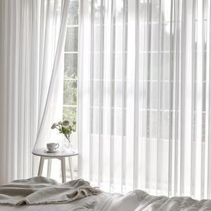 디자인누비 쉬폰 린넨 차르르 나비주름 먼지없는 도톰쉬폰 거실 안방 핀스타일 맞춤제작