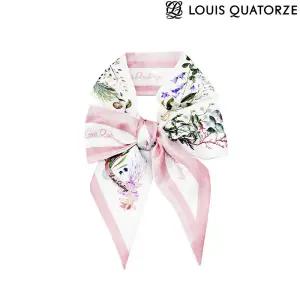 [롯데백화점]루이까또즈 (2ESB960PI) 생폴가든방도 실크 스카프 핑크