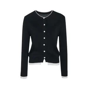 [JJ지고트](신세계 사우스시티)이중 레이어드 배색 가디건 GR4N1CD451