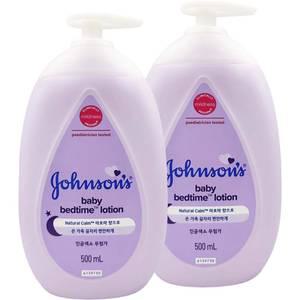 NEW존슨즈베이비 베드타임 베이비 로션500ml x2개