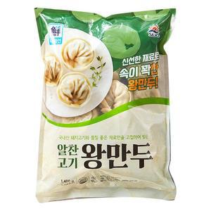 사조 대림 알찬 고기 왕만두 1400g x 2봉