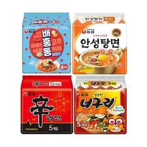 신안너배(신라면5입,안성탕면5입,너구리5입,배홍동4입)