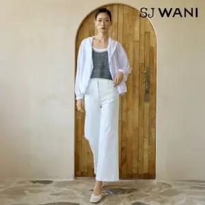 SJ와니 린넨 와이드 데님팬츠 1종 (라이크라) [런칭 가격 89,900원]