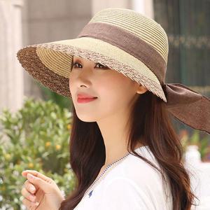 라탄모자 등산 돌돌이 모자 썬캡 여성 자외선 햇빛 차단 버킷햇