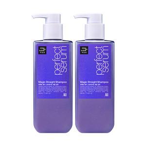 미쟝센 퍼펙트 매직 스트레이트 세럼 샴푸 530ml, 2개